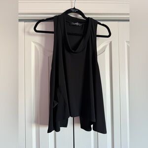 💎 SYMPLI | Black Sleeveless Top